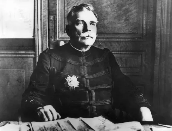 Framed Print : General Joffre at his desk, WW1 Framed Print : General Joffre at his desk, WW1