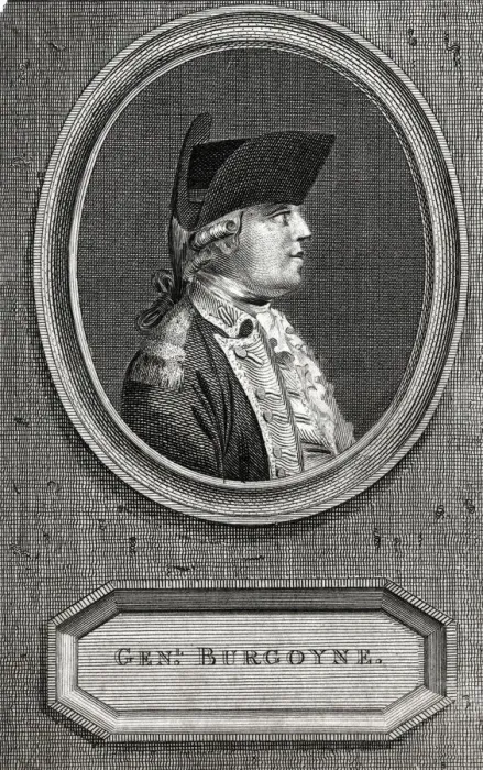 Framed Print : General John Burgoyne, British army officer Framed Print : General John Burgoyne, British army officer