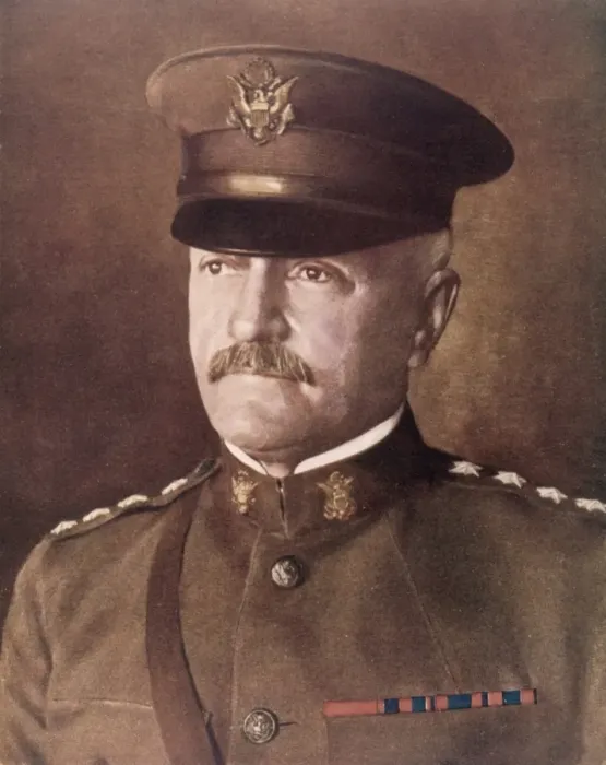 Framed Print : General John Pershing, American army officer, WW1 Framed Print : General John Pershing, American army officer, WW1