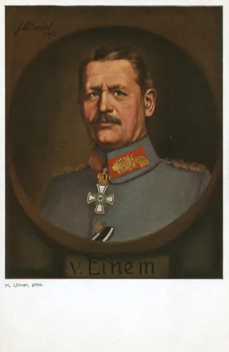 Framed Print : General Karl von Einem, German army commander, WW1 Framed Print : General Karl von Einem, German army commander, WW1