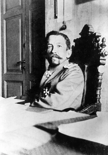 General Lavr Kornilov, officer in Imperial Russian Army