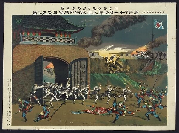 General offensive of the allied armies against Tien-chin --