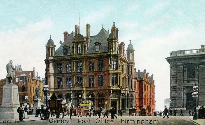 Framed Print : General Post Office, Birmingham Framed Print : General Post Office, Birmingham
