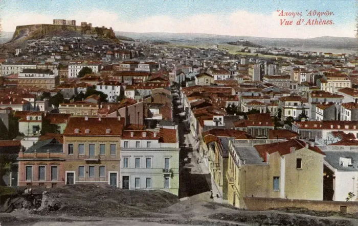 Framed Print : General rooftop view of Athens, Greece Framed Print : General rooftop view of Athens, Greece