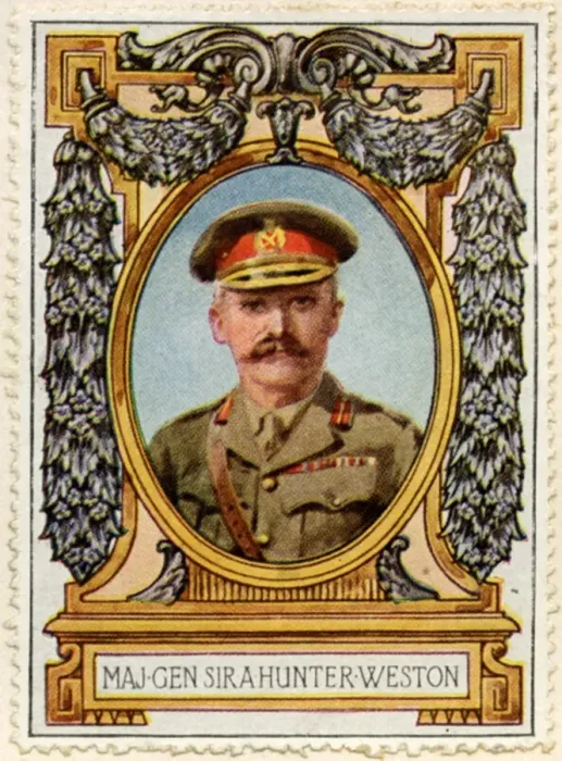 Framed Print : General Sir A. Hunter-Weston / Stamp Framed Print : General Sir A. Hunter-Weston / Stamp