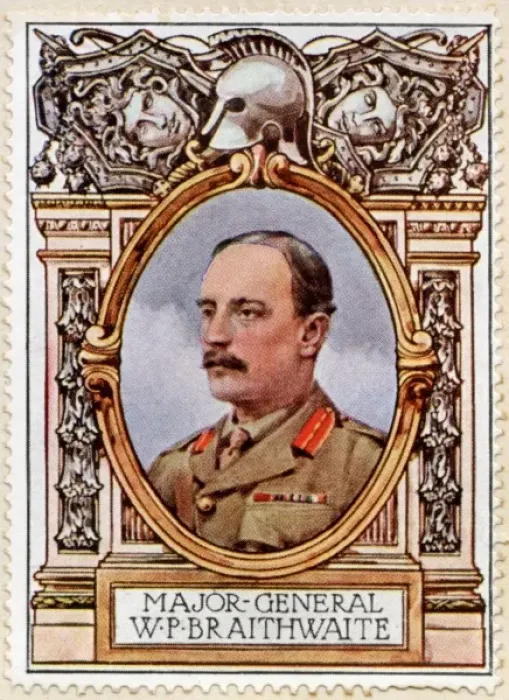 Framed Print : General Sir Braithwaite / Stamp Framed Print : General Sir Braithwaite / Stamp