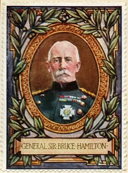 General Sir Bruce Hamilton  /  Stamp