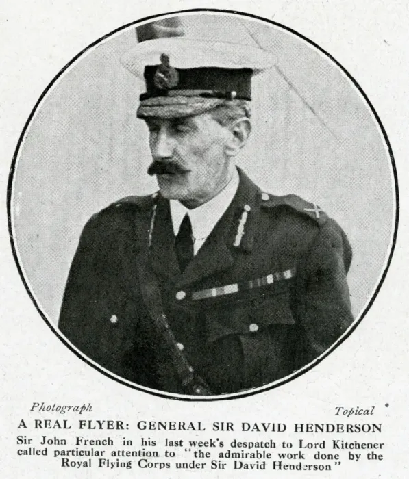 Framed Print : General Sir David Henderson, Royal Flying Corps Framed Print : General Sir David Henderson, Royal Flying Corps