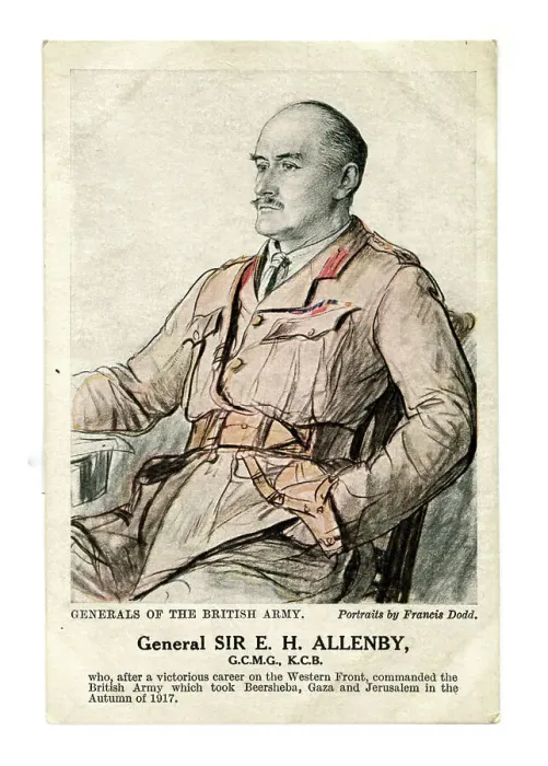 Framed Print : General Sir E. H. Allenby Framed Print : General Sir E. H. Allenby
