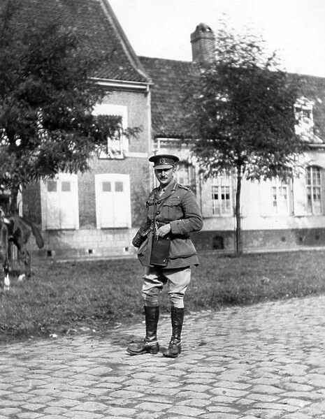 General Sir Hubert Gough at Messines, WW1