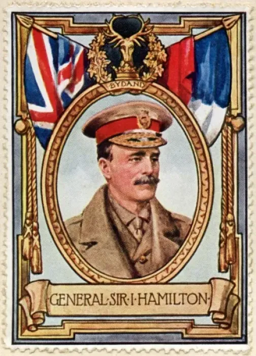 Framed Print : General Sir I Hamilton / Stamp Framed Print : General Sir I Hamilton / Stamp