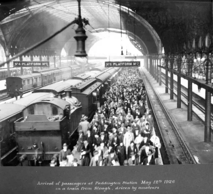 Framed Print : General Strike 1926 Framed Print : General Strike 1926