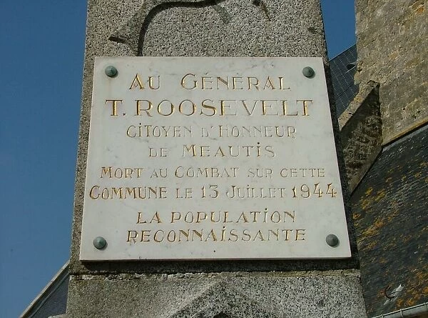 General Theodore Roosevelt Memorial Meautis