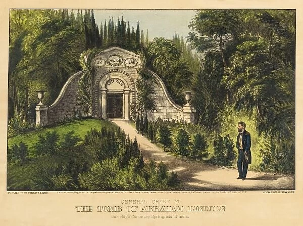 General Ulysees Grant at the Tomb of Abraham Lincoln