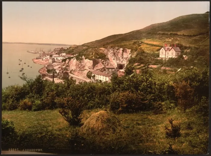 Framed Print : General view, Aberdovey, Wales Framed Print : General view, Aberdovey, Wales
