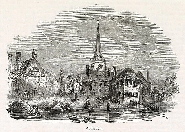 General view of Abingdon, Oxfordshire