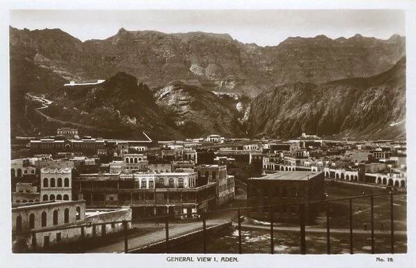 General view, Aden
