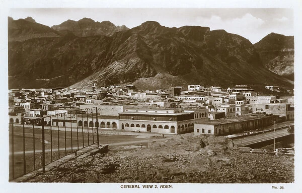General view, Aden