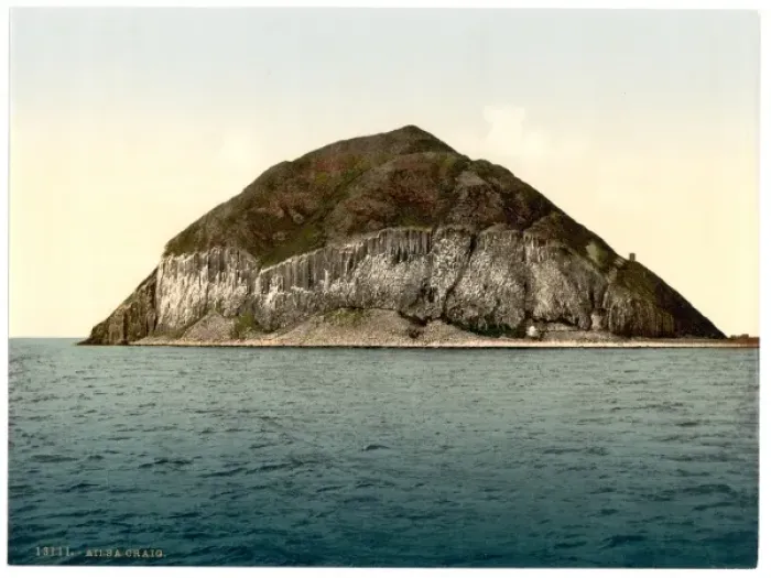 Framed Print : General view, Ailsa Craig, Scotland Framed Print : General view, Ailsa Craig, Scotland
