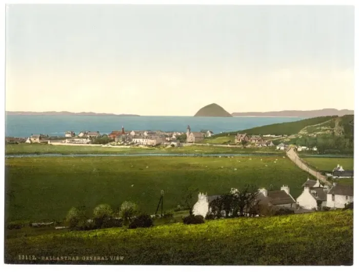 Framed Print : General view, Ballantrae, Scotland Framed Print : General view, Ballantrae, Scotland