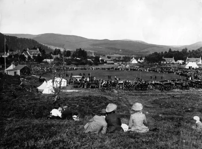 Framed Print : General view of Braemar Highland Games, Scotland Framed Print : General view of Braemar Highland Games, Scotland