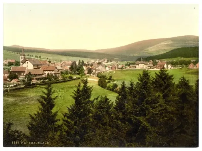 Framed Print : General view, Braunlage, Hartz, Germany Framed Print : General view, Braunlage, Hartz, Germany