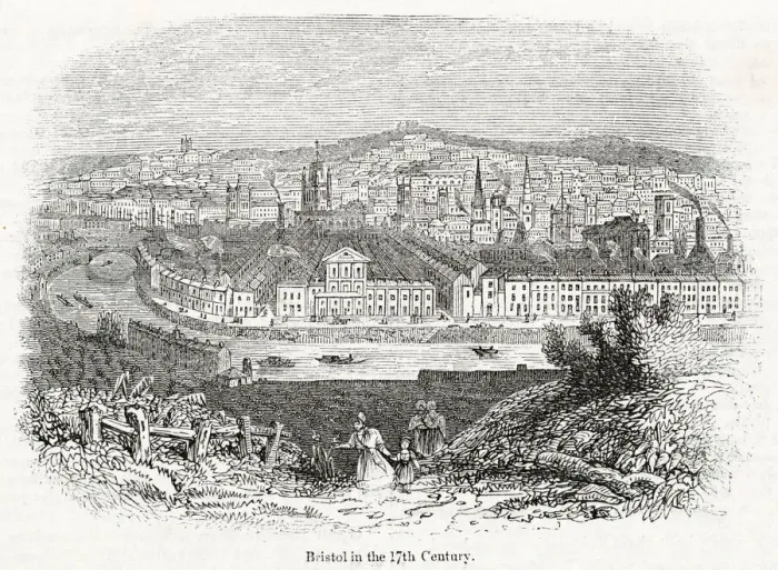 Framed Print : General view of Bristol with the River Avon Framed Print : General view of Bristol with the River Avon