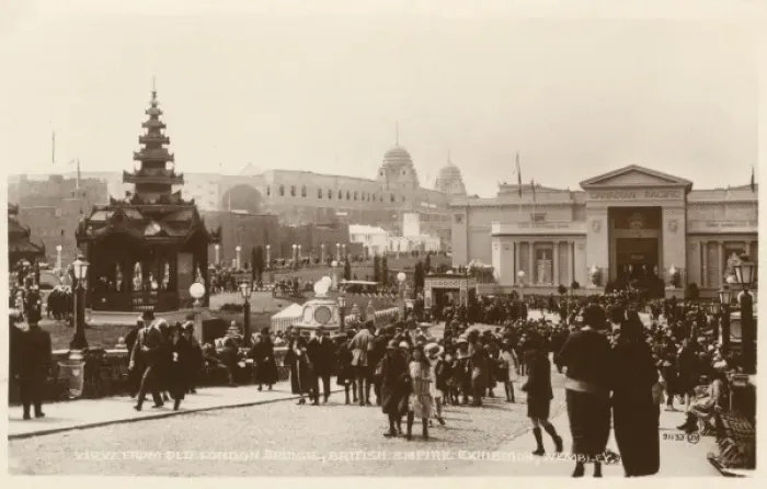 Framed Print : General view, British Empire Exhibition, Wembley Framed Print : General view, British Empire Exhibition, Wembley