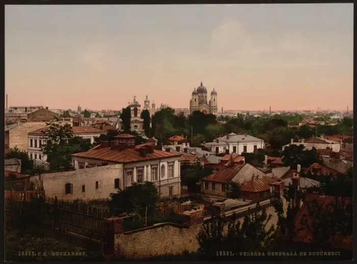 Framed Print : General view, Bukharest, Roumania Framed Print : General view, Bukharest, Roumania