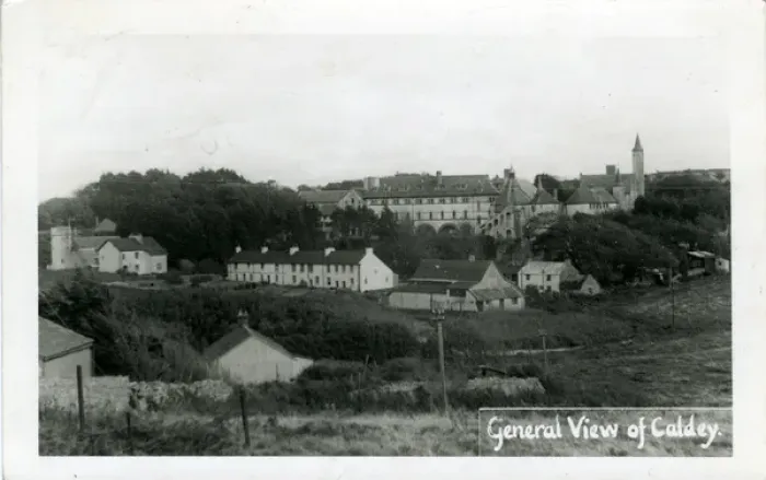 Framed Print : General View, Caldey Island, Wales Framed Print : General View, Caldey Island, Wales