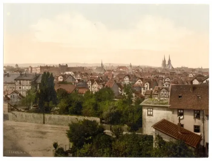 Framed Print : General view, Cassel (i. e, Kassel), Hesse-Nassau, Germany Framed Print : General view, Cassel (i. e, Kassel), Hesse-Nassau, Germany