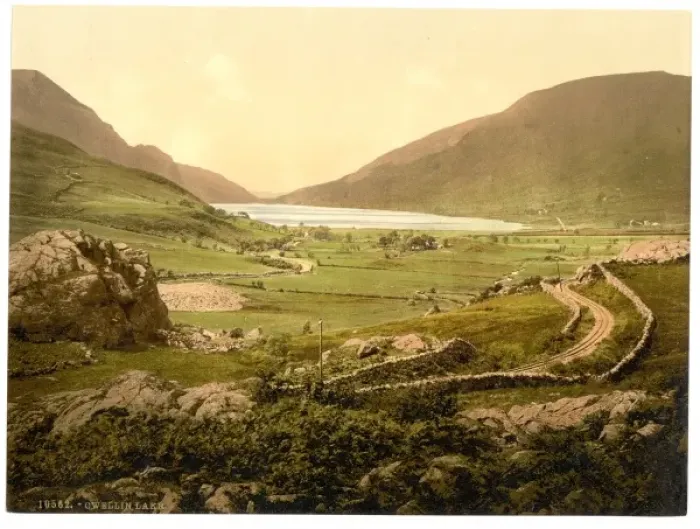 Framed Print : General view, Cwellyn Lake, Wales Framed Print : General view, Cwellyn Lake, Wales