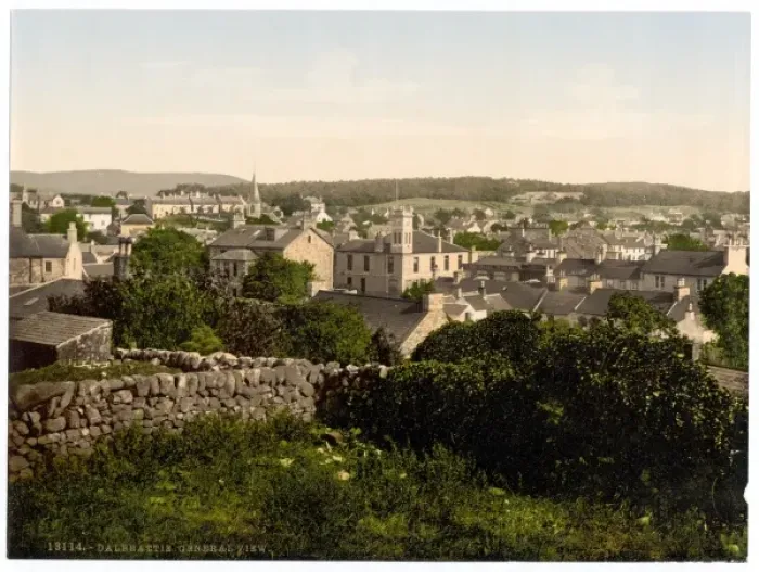 Framed Print : General view, Dalbeattie, Scotland Framed Print : General view, Dalbeattie, Scotland