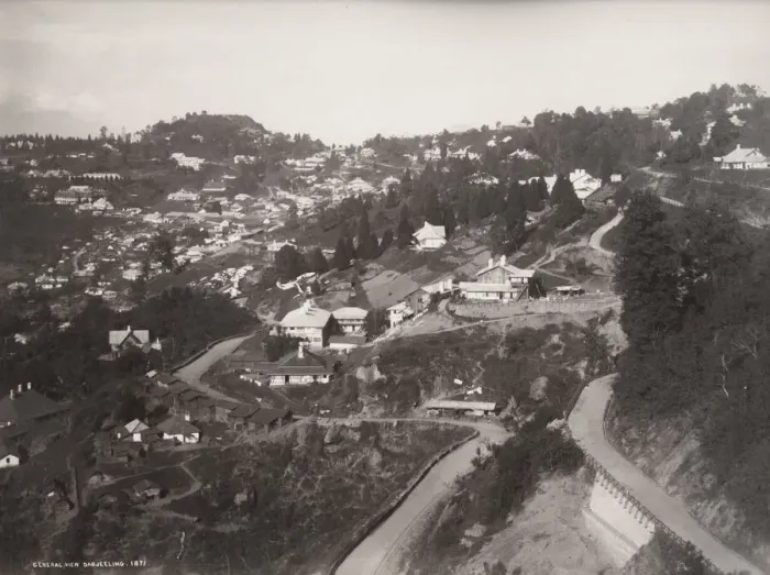 Framed Print : General view Darjeeling, India Framed Print : General view Darjeeling, India