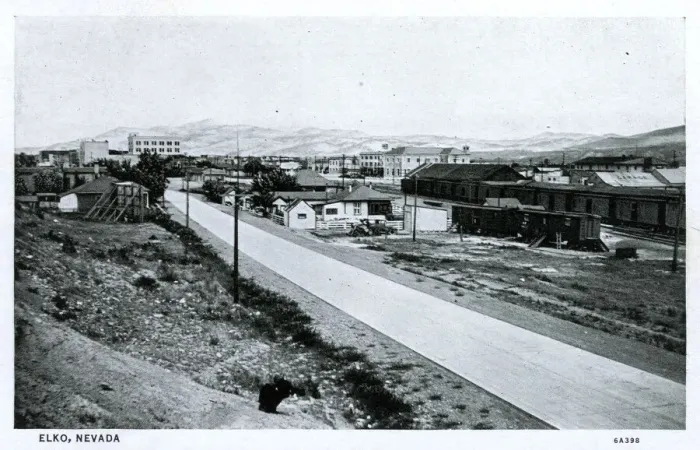 Framed Print : General view of Elko, Elko County, Nevada, USA Framed Print : General view of Elko, Elko County, Nevada, USA