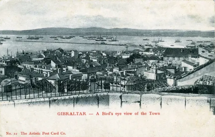 Framed Print : General View, Gibraltar, United Kingdom Framed Print : General View, Gibraltar, United Kingdom