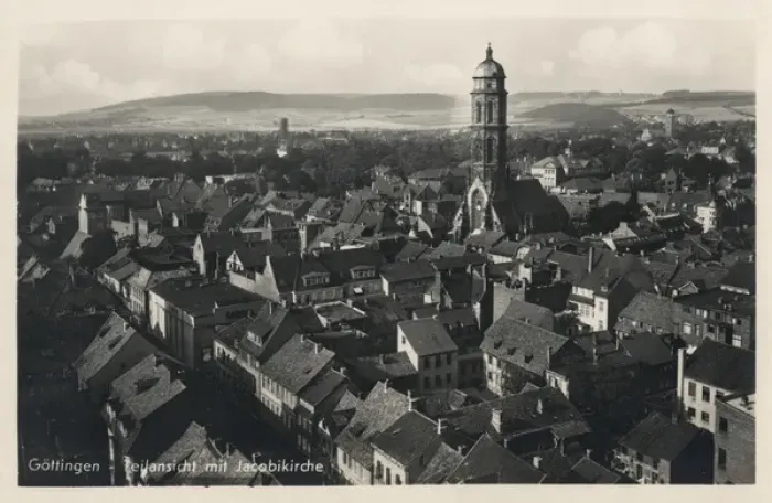 Framed Print : General view of Gottingen, Germany Framed Print : General view of Gottingen, Germany