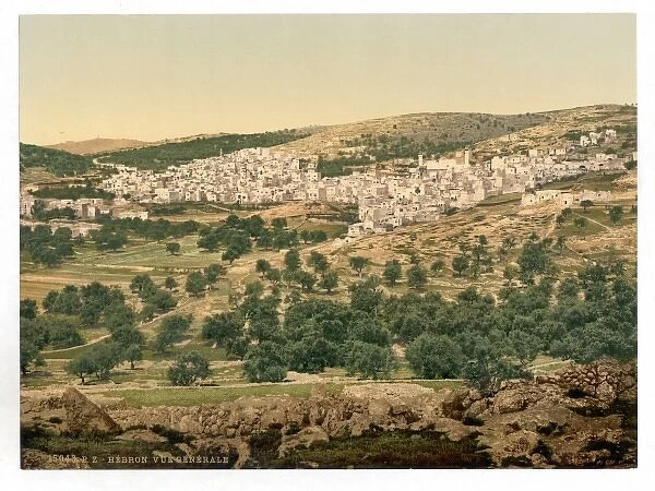 General view, Hebron, Holy Land, (i. e. West Bank)