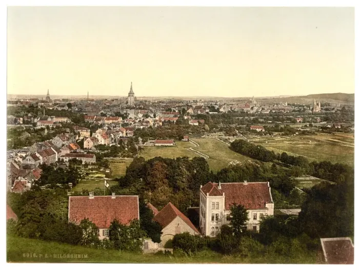 Framed Print : General view, Hildesheim, Hanover, Germany Framed Print : General view, Hildesheim, Hanover, Germany