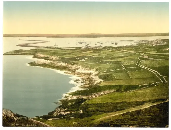 Framed Print : General view, Holyhead, Wales Framed Print : General view, Holyhead, Wales