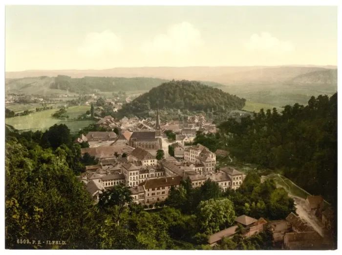 Framed Print : General view, Ilfeld, Hartz, Germany Framed Print : General view, Ilfeld, Hartz, Germany