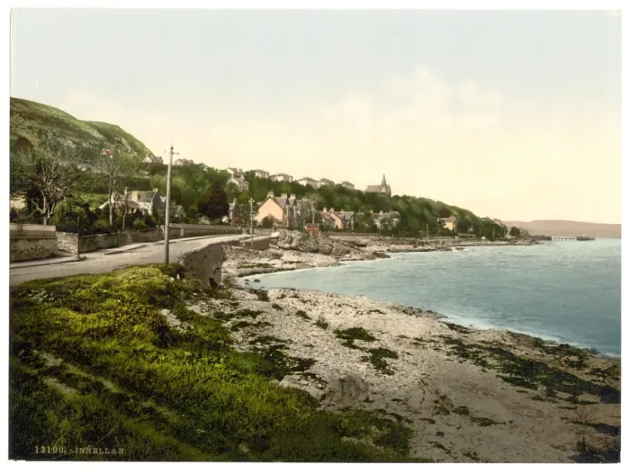 Framed Print : General view, Innellan, Scotland Framed Print : General view, Innellan, Scotland