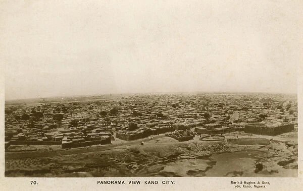 General view of Kano City, Nigeria, West Africa