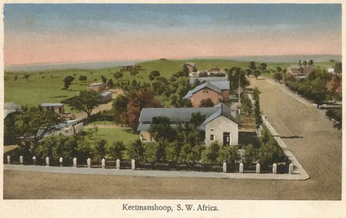 Framed Print : General view of Keetmanshoop, south west Africa Framed Print : General view of Keetmanshoop, south west Africa