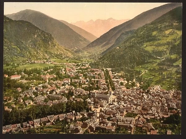 General view, Luchon, Pyrenees, France