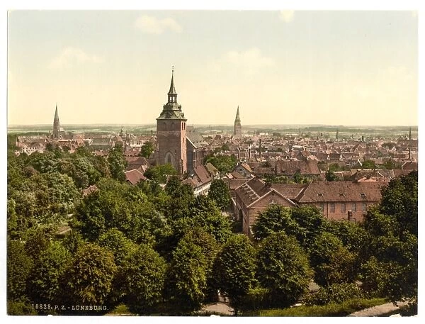 General view, Luneburg, Hanover, Germany