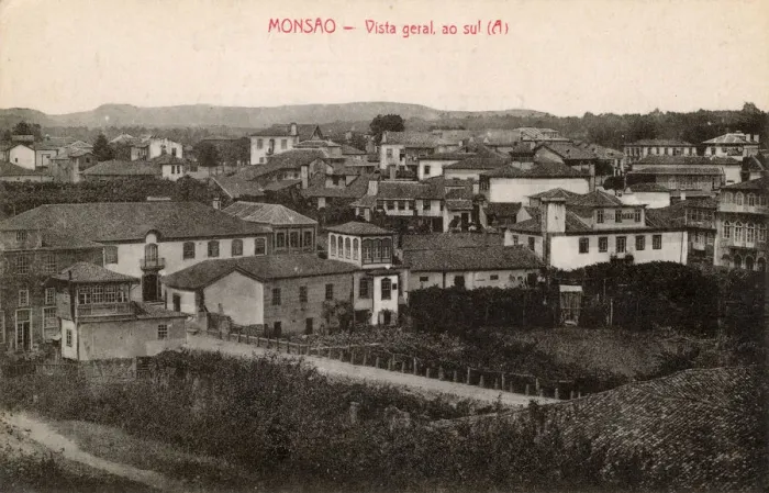 Framed Print : General view of Moncao, Viana do Castelo, northern Portugal Framed Print : General view of Moncao, Viana do Castelo, northern Portugal