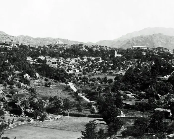 Framed Print : General view, Mount Abu, Rajasthan, India Framed Print : General view, Mount Abu, Rajasthan, India