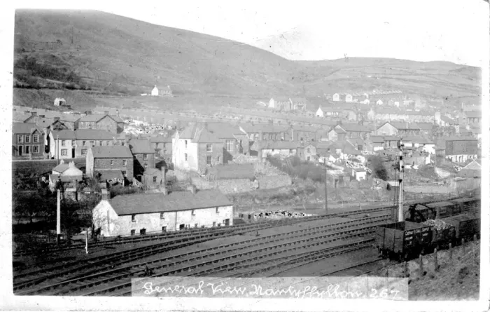 Framed Print : General View, Nantyffyllon, Glamorgan Framed Print : General View, Nantyffyllon, Glamorgan
