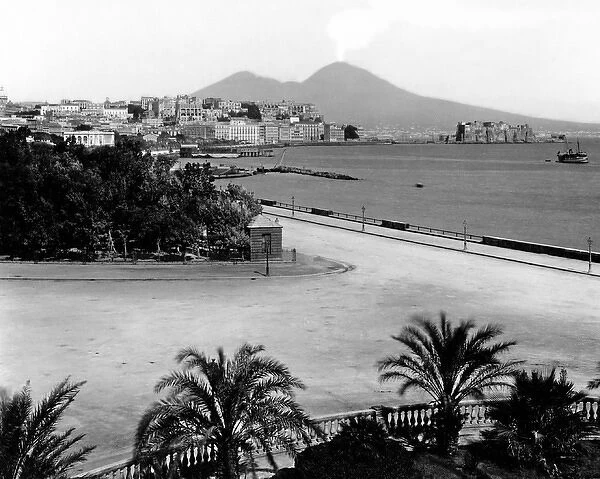 General view of Naples, Italy